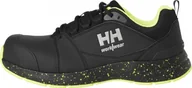 Buty trekkingowe męskie - Boots HELLY HANSEN Barcode MXR Low S3S, black/yellow 45 - miniaturka - grafika 1