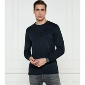 Koszulki męskie - Gant Longsleeve TONAL SHIELD | Regular Fit - miniaturka - grafika 1