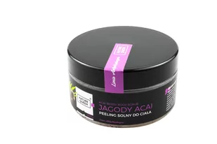 Nature Queen Nature Queen, peeling solny Jagody Acai, 250 g - Peelingi do ciała - miniaturka - grafika 1