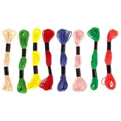 Dekoratorstwo - Craft with Fun Ozdoba dekoracyjna mulina 8x mix - miniaturka - grafika 1