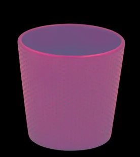 Osłonka ceramiczna LUZON zielona 12,5 cm - Donice - miniaturka - grafika 1