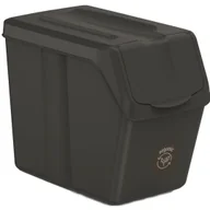 Kosze na śmieci - ŚMIETNIK KOSZE NA ŚMIECI 20 L SORTIBOX SET5 SZT.CZARNY - miniaturka - grafika 1