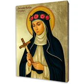 Ikony i obrazy sakralne - Ikona Świętej Róży z Limy - miniaturka - grafika 1
