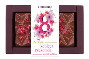 Czekolada mleczna Z Malinami - Dzień Kobiet Różowa 8 - Czekolada - miniaturka - grafika 1