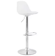 Taborety i hokery - Kokoon Design Hoker Suki Biały BS00850WHWH - miniaturka - grafika 1