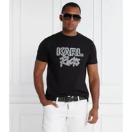 Koszulki męskie - Karl Lagerfeld T-shirt CREWNECK | Regular Fit - miniaturka - grafika 1