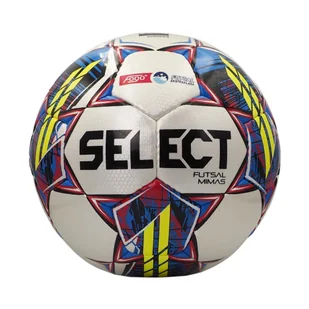 Piłka nożna Select Futsal Mimas Fogo Ekstraklasa FIFA Basic biało-niebiesko-czerwona 18666 - rozmiar piłek - 4 - Piłka nożna - miniaturka - grafika 1