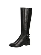 Kozaki damskie - Caprice Damskie buty 9-9-25501-29, półdługie kozaki, Black Comb, 38 EU - miniaturka - grafika 1