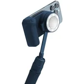 Statywy fotograficzne - ShiftCam SnapGrip Creator Kit Uchwyt do iPhone do fotografii mobilnej ze statywem oraz lampą z MagSafe i wbudowanym powerbankiem 3200mAh - Błękitna toń - miniaturka - grafika 1