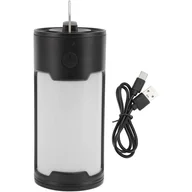 Latarki - Latarka kempingowa LED 1000 lm z akumulatorem, 2 biegi, przenośna lampa do namiotu na wędrówki w przypadku awarii zasilania - miniaturka - grafika 1