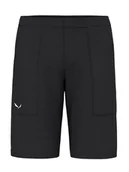 Spodenki męskie - Salewa Szorty funkcyjne w kolorze czarnym - miniaturka - grafika 1