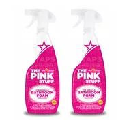 Środki do kuchni i łazienki - 2x Środek czyszczący do łazienki THE PINK STUFF Bathroom Foam Cleaner 750 ml - miniaturka - grafika 1