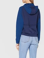 Bluzy damskie - Nike Damska bluza Atm W Nk Dry bluza z kapturem Po Coastal Blue/Midnight Navy/(Sport Red) (bez sponsora) L - miniaturka - grafika 1