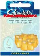 Inne akcesoria dla wędkarzy - Gamakatsu Haczyki z przyponem Corn roz. 12 2210G - miniaturka - grafika 1