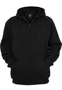 Urban Classics Męska bluza z kapturem, z zamkiem błyskawicznym, dostępna w 10 kolorach, jednokolorowa, z kapturem i kieszenią na brzuchu, rozmiary od S do 5XL - Bluzy męskie - miniaturka - grafika 1