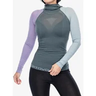 Bluzy narciarskie - Bluza termoaktywna damska Ortovox 120 Comp Light Hoody - miniaturka - grafika 1
