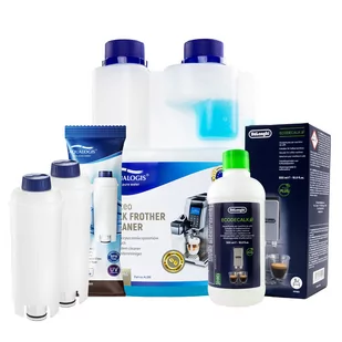 Zestaw Delonghi - AL-S002 2szt, Latteo 500ml, Delonghi EcoDecalk 5513291781 500ml - Akcesoria i części do ekspresów do kawy - miniaturka - grafika 1