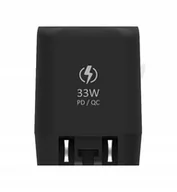Ładowarki do telefonów - Adam Elements Ładowarka sieciowa Omnia P3, 33W, USB-C, PD, czarna - miniaturka - grafika 1