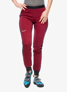 Spodnie wspinaczkowe damskie Salewa Lavaredo Hemp Train Pants - syrah - Sprzęt wspinaczkowy - miniaturka - grafika 1