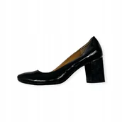 Czółenka - Wsuwane czółenka obcas damskie CALVIN KLEIN 36,5 - Calvin Klein - miniaturka - grafika 1