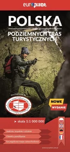 Polska mapa podziemnych tras turystycznych 1:750 000 - Euro Pilot - Atlasy i mapy - miniaturka - grafika 1