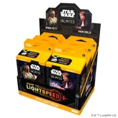 Gry planszowe - Star Wars: Unlimited Card Game - Jump to Lightspeed - Spotlight Deck Box (6) Fantasy Flight Games - miniaturka - grafika 1