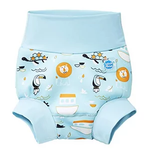 Splash About Happy Nappy pieluszka do kąpieli dla dzieci, nowy ulepszony model, niebieski, 36 miesięcy HNPNOAM - Kąpielówki dla chłopców - miniaturka - grafika 1