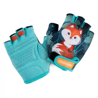 Rękawiczki dla dzieci - Dziewczęce Rękawiczki Bez Palców Forest Fox - grafika 1
