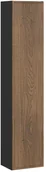 Szafki łazienkowe - Szafka łazienkowa TALIA CASELLA 1D 30 cm dąb casella/czarny mat COMAD - miniaturka - grafika 1