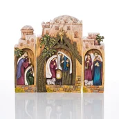 Ozdoby bożonarodzeniowe - Szopka bożonarodzeniowa - 17 cm - Decorato - miniaturka - grafika 1