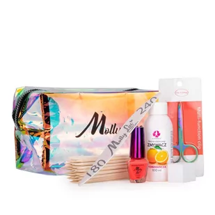 Zestaw prezentowy do manicure klasycznego MollyLac - Zestawy do manicure i pedicure - miniaturka - grafika 1
