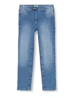 Spodnie i spodenki dla dziewczynek - United Colors of Benetton Jeansy dziewczęce i dziewczęta, Niebieski Denim 902, 130 cm - miniaturka - grafika 1