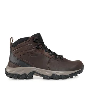 Trekkingi Columbia Newton Ridge Plus II Waterproof BM3970 Brązowy - Buty trekkingowe męskie - miniaturka - grafika 1