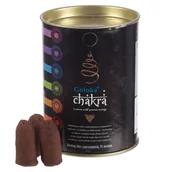 Kadzidła i dodatki - SomeTH-g Kadzidełka stożkowe Backflow CHAKRA Goloka (przepływ zwrotny) - miniaturka - grafika 1