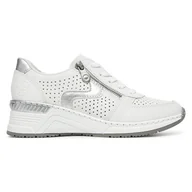 Sneakersy damskie - Sneakers Rieker N4340-80 - miniaturka - grafika 1