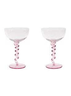 &K Amsterdam Miski Ice Spiral, 2 Szt. pink - Kieliszki - miniaturka - grafika 1