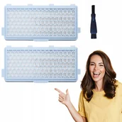Filtry do odkurzaczy - Filtr HEPA węglowy do MIELE Compact C1 C2 Complete C2 C3 ZESTAW 2 szt. - miniaturka - grafika 1