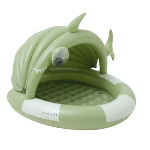 Nadmuchiwany basen dla dzieci Shark Tribe – Sunnylife - Baseny ogrodowe - miniaturka - grafika 1