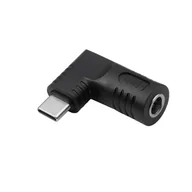 Adaptery i przejściówki - Przejściówka do laptopa AK-ND-D08 5.5 x 1.7 mm / USB-C - miniaturka - grafika 1