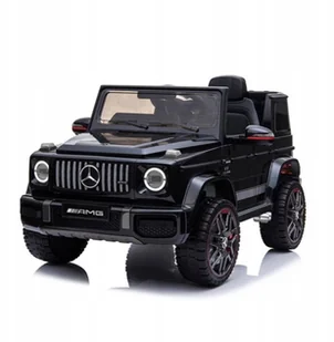 Samochód Mercedes Benz G63 AMG czarny autko dla dzieci elektryczne prezent - Jeździki dla dzieci - miniaturka - grafika 1