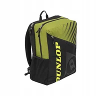 Plecaki - Plecak Dunlop Sx Club 1 Rkt Backpack Black/yellow - miniaturka - grafika 1