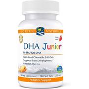 Witaminy i minerały - Nordic Naturals, DHA Junior 250 mg, 180 kaps. - miniaturka - grafika 1