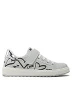Buty dla dziewczynek - Primigi Sneakersy 3868011 D Srebrny - miniaturka - grafika 1