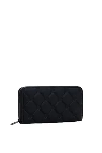 Desigual MONE_REPRISE Studs Fiona, Bi-Fold Wallet Women's, 20,5, Kolor: czarny, 20.5 - Portfele - miniaturka - grafika 1