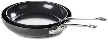 Patelnia Greenpan GreenPan Barcelona Pro 2 pcs Frypan Set 24+28cm Black