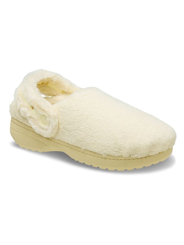 Crocs Chodaki w kolorze kremowym