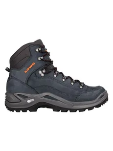 LOWA Skórzane buty turystyczne "Renegade LL Mid" w kolorze granatowym - Buty trekkingowe męskie - miniaturka - grafika 1