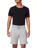 Spodenki damskie - GANT Męskie oryginalne szorty dresowe, szary melanż, XL - miniaturka - grafika 1