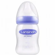 Butelki dla niemowląt - Lansinoh Butelka do Karmienia ze Smoczkiem Natural Wave 160 ml - miniaturka - grafika 1