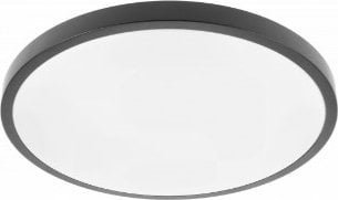 Lampa sufitowa GTV Gtv Atol LD-ATOL32W-NW-10 plafon lampa sufitowa 1x32W 2560lm 4000K IP54 czarna/biała